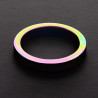 Triune Cockring Rainbow Métal 8mm